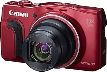 Amazon | Canon デジタルカメラ PowerShot SX710 HS レッド 光学